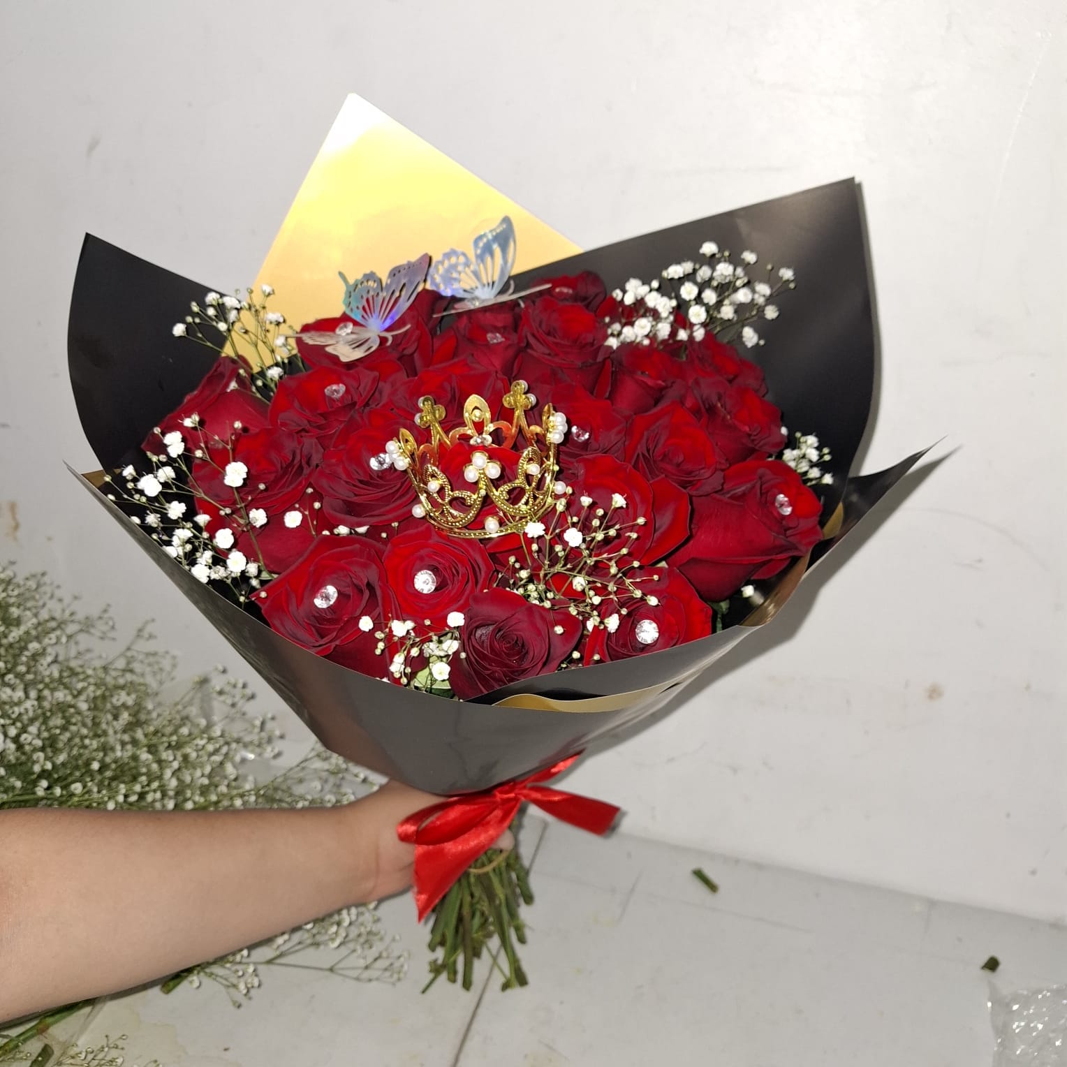 Rosas Rojas Buchón